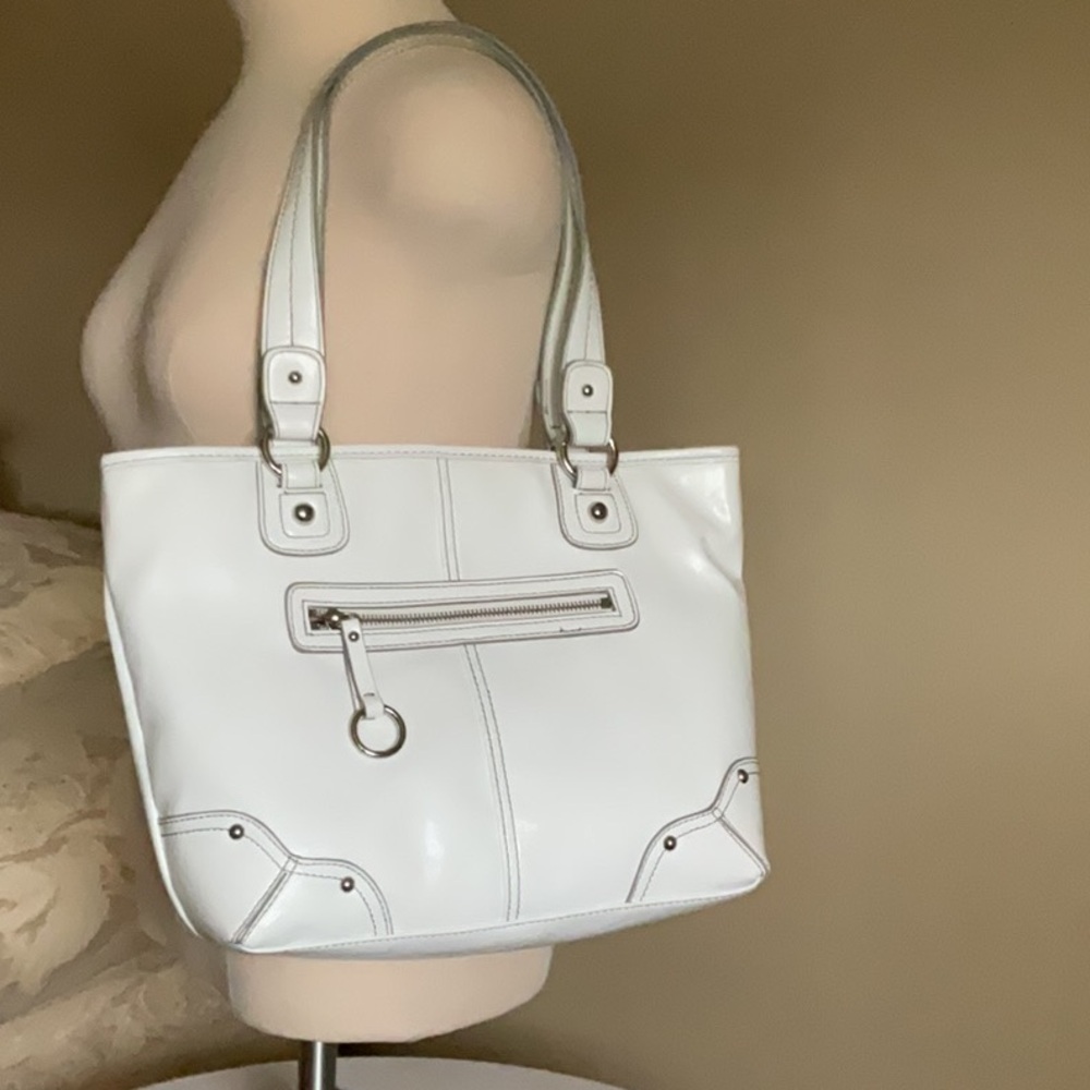 NWT White Nine West Purse